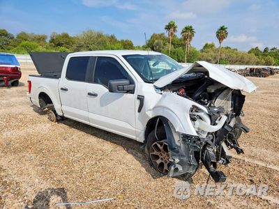 Czwarte zdjęcie samochodu z boku: 2022 FORD F150 POLICE RESPONDER VIN:1FTFW1P84NKE90142 - miniatura