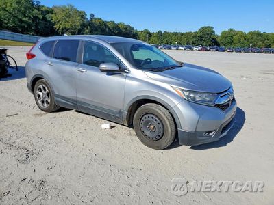 Czwarte zdjęcie samochodu z boku: 2019 HONDA CR-V EXL VIN:5J6RW1H88KA026729 - miniatura