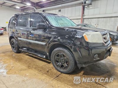 Czwarte zdjęcie samochodu z boku: 2011 HONDA PILOT LX VIN:5FNYF4H21BB039635 - miniatura
