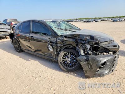 Czwarte zdjęcie samochodu z boku: 2022 TOYOTA CAMRY SE NIGHTSHADE VIN:4T1G11AK0NU017412 - miniatura