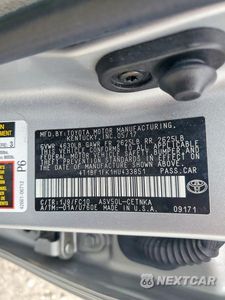 Zdjęcie 13 z 13 samochodu: 2017 TOYOTA CAMRY LE VIN:4T1BF1FK1HU433851 - miniatura