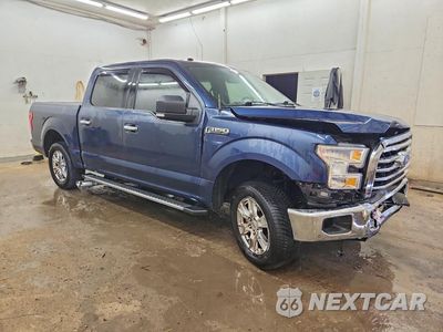 Czwarte zdjęcie samochodu z boku: 2016 FORD F150 SUPERCREW VIN:1FTEW1C86GFA07344 - miniatura