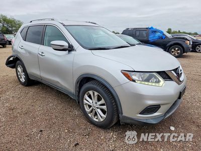 Czwarte zdjęcie samochodu z boku: 2016 NISSAN ROGUE SV VIN:KNMAT2MT7GP732381 - miniatura