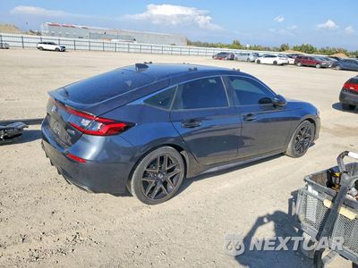 Trzecie zdjęcie samochodu z tyłu: 2022 HONDA CIVIC SPORT TOURING VIN:19XFL1H89NE009196 - miniatura