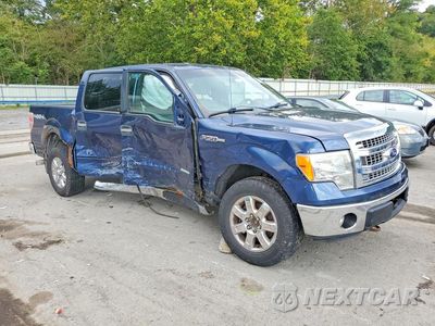 Czwarte zdjęcie samochodu z boku: 2013 FORD F150 SUPERCREW VIN:1FTFW1ET7DFD09825 - miniatura