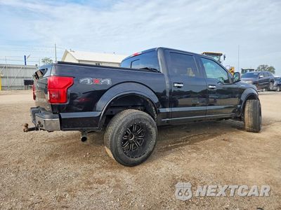 Trzecie zdjęcie samochodu z tyłu: 2018 FORD F150 SUPERCREW VIN:1FTEW1EG7JKD56421 - miniatura