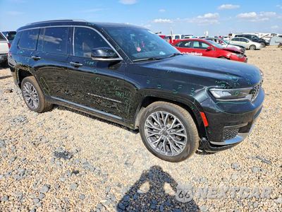 Czwarte zdjęcie samochodu z boku: 2021 JEEP GRAND CHEROKEE L SUMMIT VIN:1C4RJKEG2M8192471 - miniatura