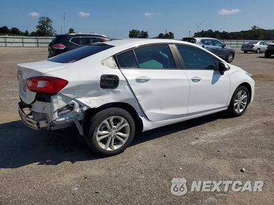 Trzecie zdjęcie samochodu z tyłu: 2019 CHEVROLET CRUZE LS VIN:1G1BC5SMXK7135003 - miniatura
