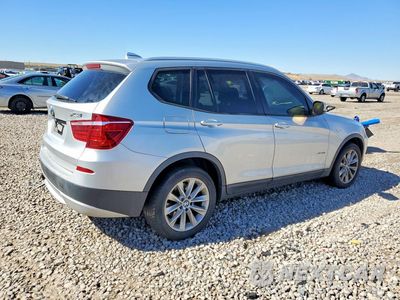 Trzecie zdjęcie samochodu z tyłu: 2014 BMW X3 XDRIVE28I VIN:5UXWX9C55E0D39640 - miniatura