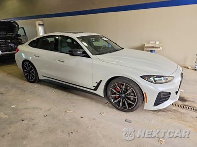 Czwarte zdjęcie samochodu z boku: 2025 BMW M440XI GRAN COUPE VIN:WBA63FB08SFV04150 - miniatura