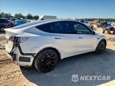 Trzecie zdjęcie samochodu z tyłu: 2023 TESLA MODEL Y VIN:7SAYGDEE1PA118337 - miniatura