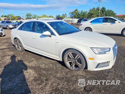 Czwarte zdjęcie samochodu z boku: 2018 AUDI A4 PREMIUM PLUS VIN:WAUPNAF42JA118088 - miniatura