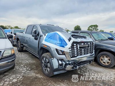 Czwarte zdjęcie samochodu z boku: 2025 GMC SIERRA K2500 DENALI VIN:1GT4UREY1SF260710 - miniatura