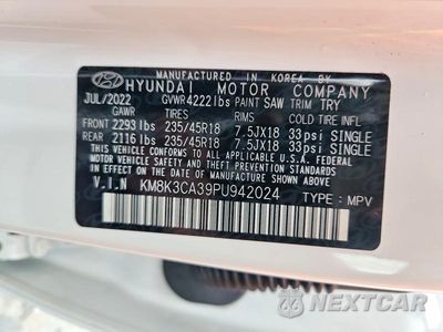 Zdjęcie 13 z 13 samochodu: 2023 HYUNDAI KONA N LINE VIN:KM8K3CA39PU942024 - miniatura