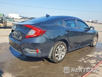 Trzecie zdjęcie samochodu z tyłu: 2017 HONDA CIVIC EX VIN:19XFC2F70HE003078 - miniatura