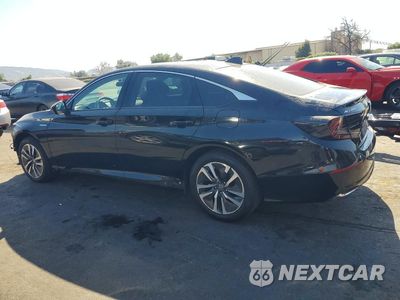 Drugie zdjęcie samochodu z przodu: 2020 HONDA ACCORD HYBRID VIN:1HGCV3F15LA013827 - miniatura