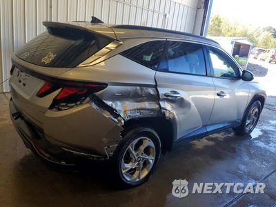 Trzecie zdjęcie samochodu z tyłu: 2024 HYUNDAI TUCSON SEL VIN:5NMJBCDE0RH402409 - miniatura