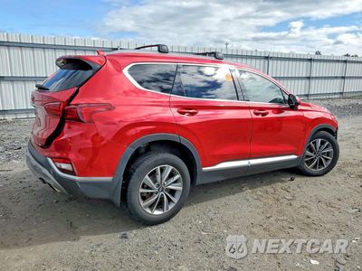 Trzecie zdjęcie samochodu z tyłu: 2020 HYUNDAI SANTA FE SEL VIN:5NMS33AD8LH228996 - miniatura