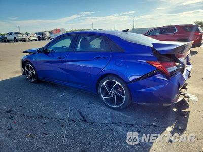 Drugie zdjęcie samochodu z przodu: 2023 HYUNDAI ELANTRA N LINE VIN:KMHLR4AF5PU418243 - miniatura