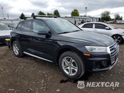 Czwarte zdjęcie samochodu z boku: 2018 AUDI Q5 PREMIUM VIN:WA1ANAFY8J2171071 - miniatura