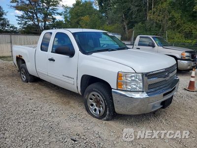 Czwarte zdjęcie samochodu z boku: 2012 CHEVROLET SILVERADO C1500 LT VIN:1GCRCSE07CZ233408 - miniatura