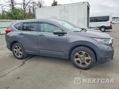Czwarte zdjęcie samochodu z boku: 2019 HONDA CR-V EX VIN:2HKRW2H55KH602920 - miniatura