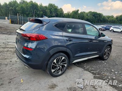 Trzecie zdjęcie samochodu z tyłu: 2019 HYUNDAI TUCSON SPORT VIN:KM8J3CAL3KU892774 - miniatura