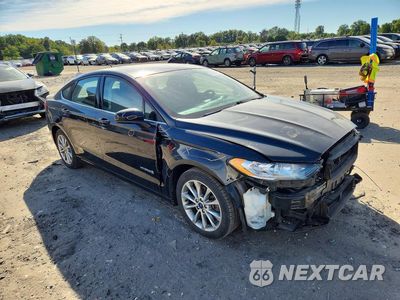 Czwarte zdjęcie samochodu z boku: 2017 FORD FUSION SE HYBRID VIN:3FA6P0LU3HR300332 - miniatura
