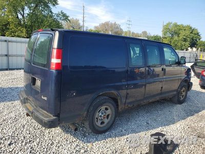 Trzecie zdjęcie samochodu z tyłu: 2006 GMC SAVANA G1500 VIN:1GTFH15T961273002 - miniatura