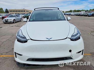 Piąte zdjęcie samochodu w środku: 2020 TESLA MODEL Y VIN:5YJYGDEE6LF006725 - miniatura
