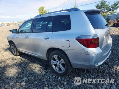 Drugie zdjęcie samochodu z przodu: 2010 TOYOTA HIGHLANDER SPORT VIN:5TDEK3EH8AS002030 - miniatura
