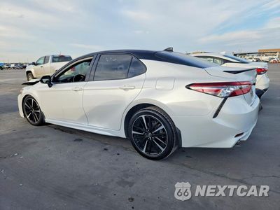Drugie zdjęcie samochodu z przodu: 2019 TOYOTA CAMRY XSE VIN:4T1B61HK2KU200680 - miniatura