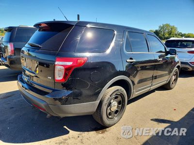 Trzecie zdjęcie samochodu z tyłu: 2015 FORD EXPLORER POLICE INTERCEPTOR VIN:1FM5K8ARXFGA21655 - miniatura