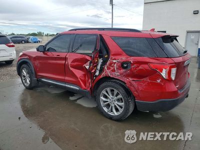 Drugie zdjęcie samochodu z przodu: 2020 FORD EXPLORER XLT VIN:1FMSK8DHXLGB74246 - miniatura