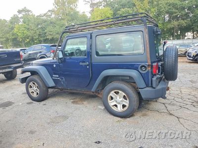 Drugie zdjęcie samochodu z przodu: 2013 JEEP WRANGLER SPORT VIN:1C4AJWAG8DL562085 - miniatura