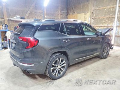 Trzecie zdjęcie samochodu z tyłu: 2020 GMC TERRAIN DENALI VIN:3GKALXEX6LL113411 - miniatura