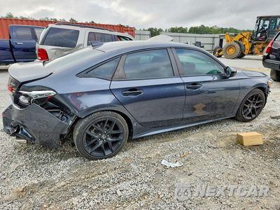 Trzecie zdjęcie samochodu z tyłu: 2023 HONDA CIVIC SPORT VIN:2HGFE2F57PH535151 - miniatura