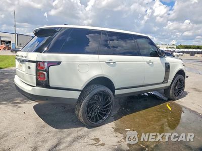 Trzecie zdjęcie samochodu z tyłu: 2021 LAND ROVER RANGE ROVER AUTOBIOGRAPHY FIFTY EDITION VIN:SALGU5SE5MA441284 - miniatura