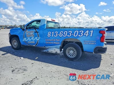 Drugie zdjęcie samochodu z przodu: 2020 CHEVROLET SILVERADO C1500 VIN:3GCNWAEH6LG111208 - miniatura