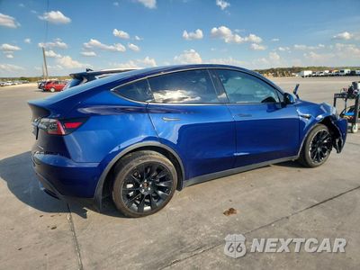 Trzecie zdjęcie samochodu z tyłu: 2022 TESLA MODEL Y VIN:7SAYGDEE2NF448584 - miniatura