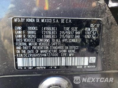 Zdjęcie 12 z 12 samochodu: 2017 HONDA HR-V EX VIN:3CZRU6H55HM727006 - miniatura