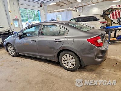 Drugie zdjęcie samochodu z przodu: 2012 HONDA CIVIC LX VIN:19XFB2F55CE085612 - miniatura