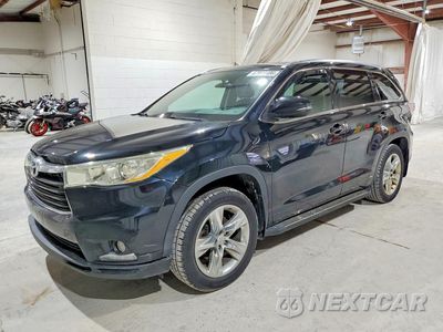 2015 TOYOTA HIGHLANDER LIMITED 5TDDKRFH9FS130569 - główne zdjęcie licytacji z USA - miniatura