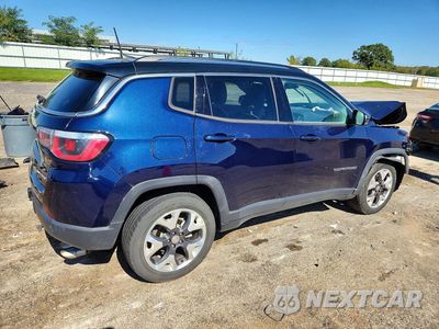Trzecie zdjęcie samochodu z tyłu: 2019 JEEP COMPASS LIMITED VIN:3C4NJDCB7KT809606 - miniatura