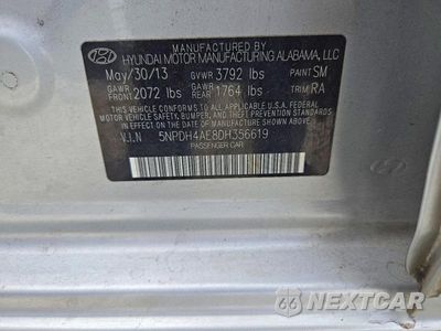 Zdjęcie 12 z 12 samochodu: 2013 HYUNDAI ELANTRA GLS VIN:5NPDH4AE8DH356619 - miniatura
