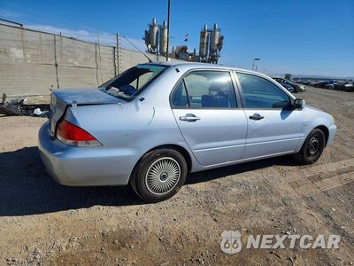 Trzecie zdjęcie samochodu z tyłu: 2005 MITSUBISHI LANCER ES VIN:JA3AJ26EX5U050435 - miniatura