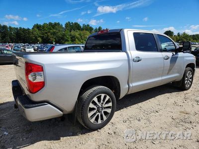 Trzecie zdjęcie samochodu z tyłu: 2020 TOYOTA TUNDRA CREWMAX LIMITED VIN:5TFHY5F13LX945013 - miniatura