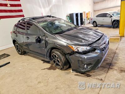 Czwarte zdjęcie samochodu z boku: 2021 SUBARU CROSSTREK PREMIUM VIN:JF2GTAEC8M8672282 - miniatura