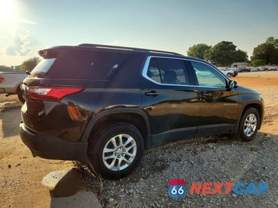 Trzecie zdjęcie samochodu z tyłu: 2019 CHEVROLET TRAVERSE LT VIN:1GNERGKW3KJ319452 - miniatura