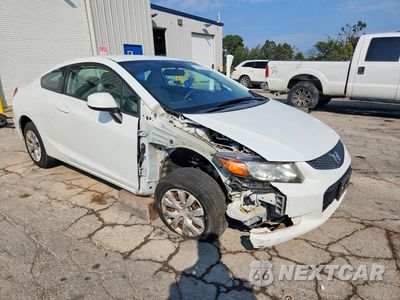 Czwarte zdjęcie samochodu z boku: 2012 HONDA CIVIC LX VIN:2HGFG3B55CH560193 - miniatura
